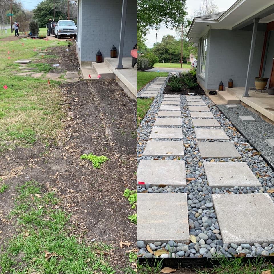 Loera's Landscaping project in Dallas, TX